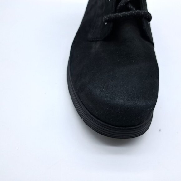 Munro Women's Buckley Black Nubuck Leather Boots - Size 9.5W - Picture 11 of 13